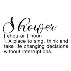 Shower Funny Definition