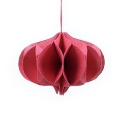 Bulb Honeycomb Ornament