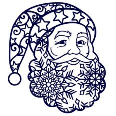 Happy Santa face