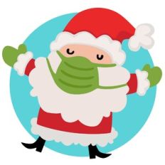 Santa with Mask