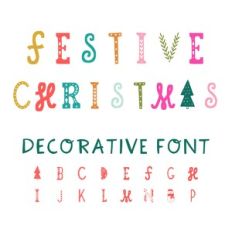 Festive Christmas Font