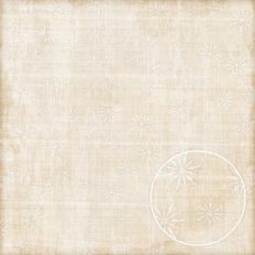 Pale Cream Snowflakes Merry Wishes Linen Christmas Background