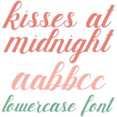 kisses at midnight