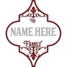 The Family Arabesque Ornament