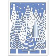 Christmas Tree Forest Card