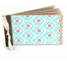 mini album with scalloped edge