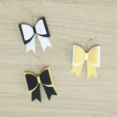 Simple Double Paper Bow