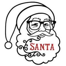 Santa face