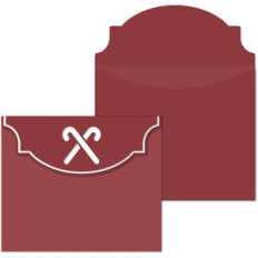 Env Candy Cane Flap for Step Card