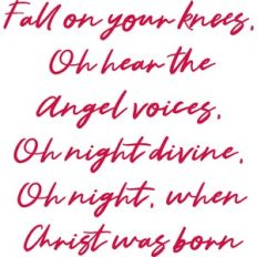 fall on your knees