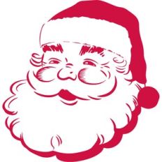 vintage santa claus
