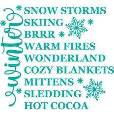 winter words
