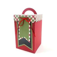 Christmas Window Box with Banner