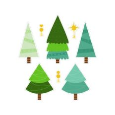 Christmas stickers