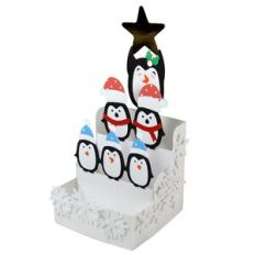 Penguin Christmas Tree - Card in a Box