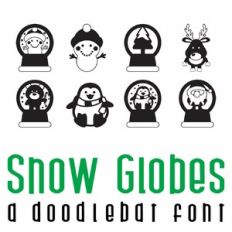 Snow Globes Doodlebat Font