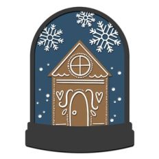 Layered Cloche Snowglobe