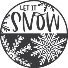 Let it Snow Round