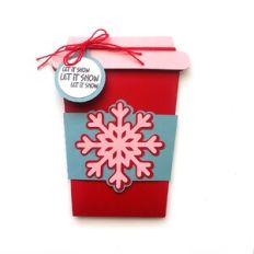 Snowflake Mug and Sleeve A2 Card Gift Card