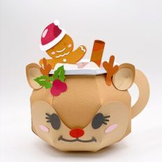 Reindeer mug gift box