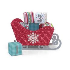 12 Day Countdown Advent Sleigh