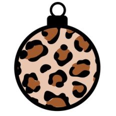 Leopard Ornament