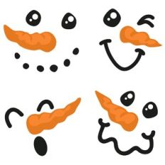 Snowman Faces