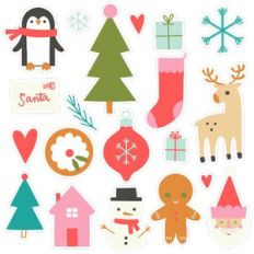 Holiday Sticker Set