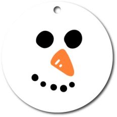 snowman ornament