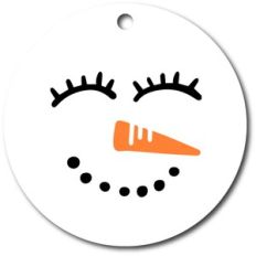 snowman ornament