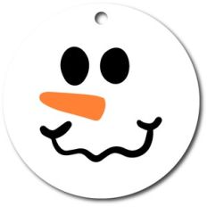 snowman ornament