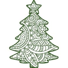 Christmas Tree Mandala