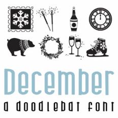 December Doodlebat Font