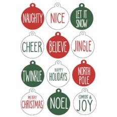 Simple Christmas Tags