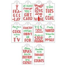 Snarky Christmas Gift Tags