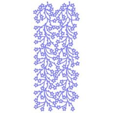 Hollow Stars Repeating Border