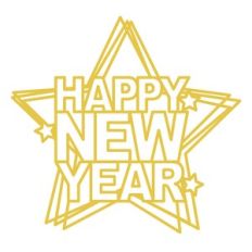 happy new year stars