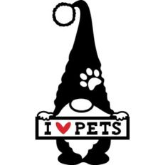 i love pets gnome