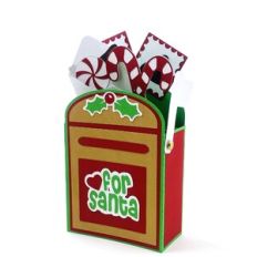Christmas Candy Mailbox Box Card