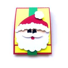 Santa Matchbook Bag Topper