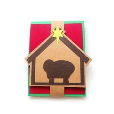 Nativity Matchbook Bag Topper