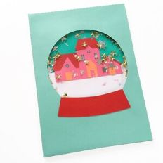 Snow Globe Shaker Card