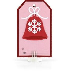 Christmas Tag Gift Card Holder Bell