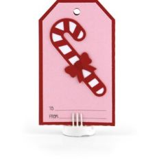 Christmas Tag Gift Card Holder Candy Cane