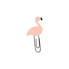 Flamingo Paperclip