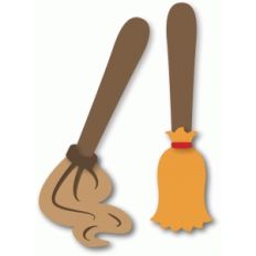 chores - broom and mop