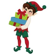Elf with Presents