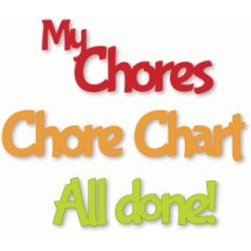 chore phrases