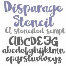 PN Disparage Stencil