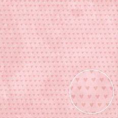 Shabby Valentine Pretty Pink Hearts Background Pattern